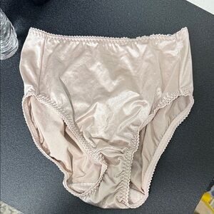Vanity Fair Shimmering Champagne Panties